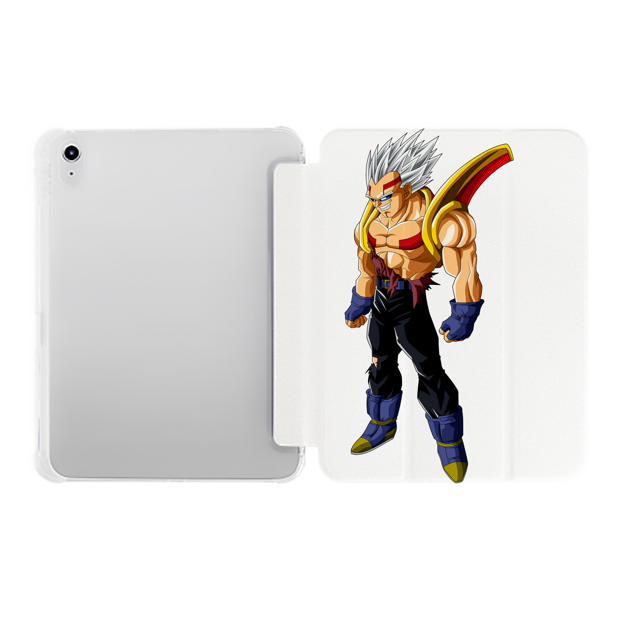 （画像用） ドラゴンボール DRAGON BALL IPad ケース ペン収納付き 三つ折りスタンド PUレザー×シリコン 対応機種9.5/10.5/10.9インチ